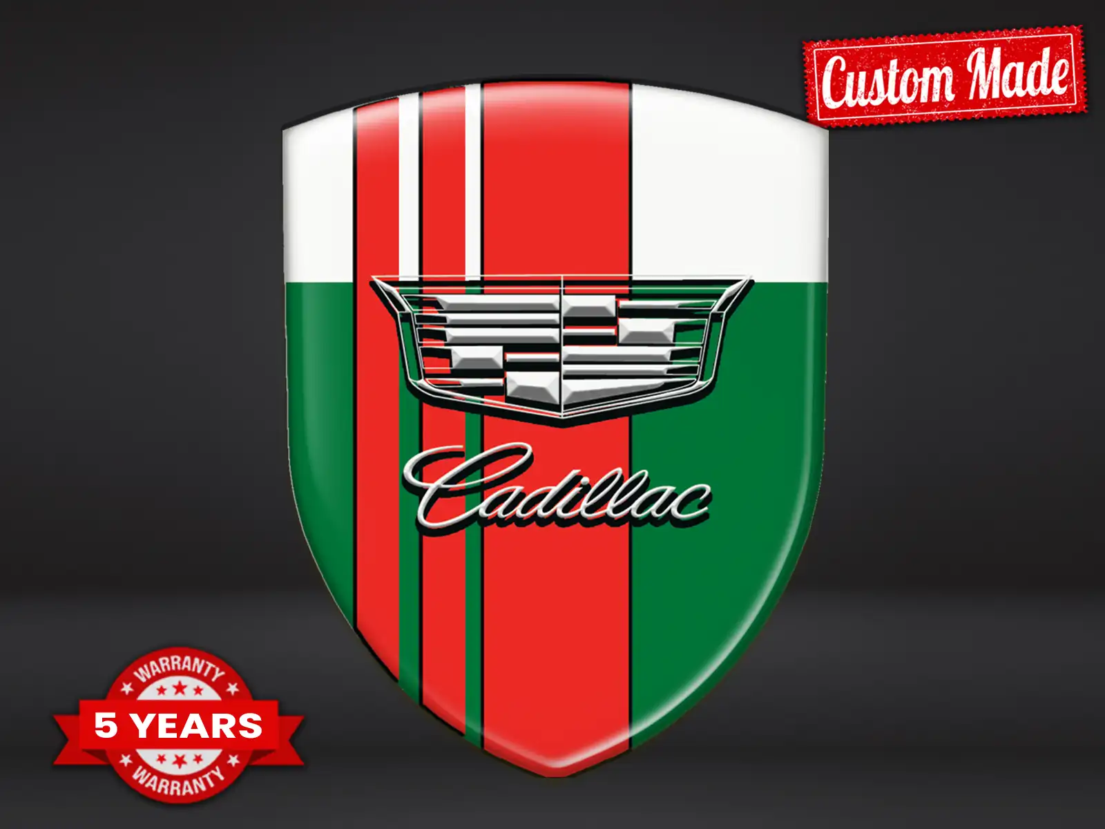 Cadillac Adesivo Parabrezza Moderno Max Resistente Pro Chic